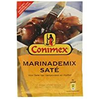 Los mejores  - Conimex Marinademix satay- Mix para escabeche para carne- aves- pescado y gambas- especias- 38 G